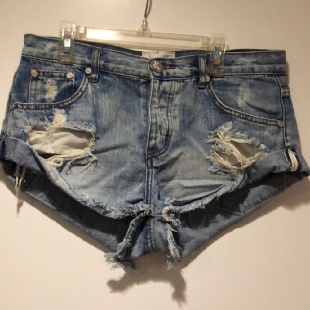 One Teaspoon Bandit Jean Short